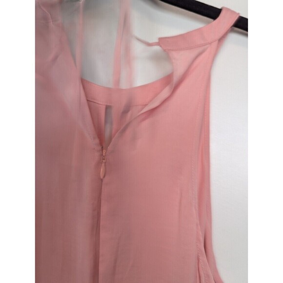 Madewell Keyhole Wide Leg Jumpsuit Pink Icing Size M - Picture 8 of 12